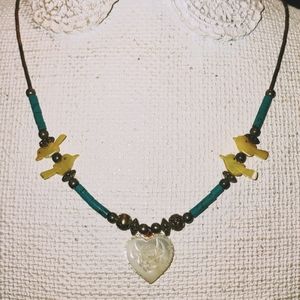 BOHO MOTHER OF PEARL NECKLACE
